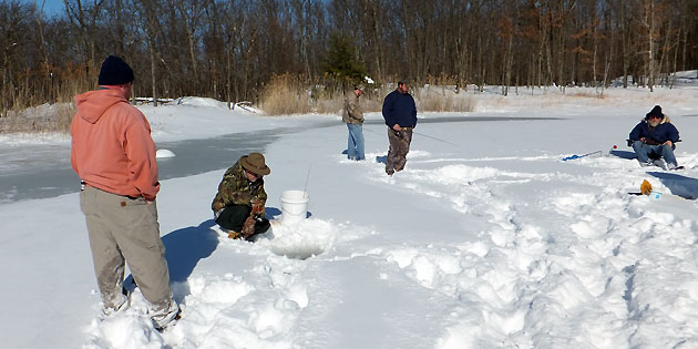 Philmont ice fishing